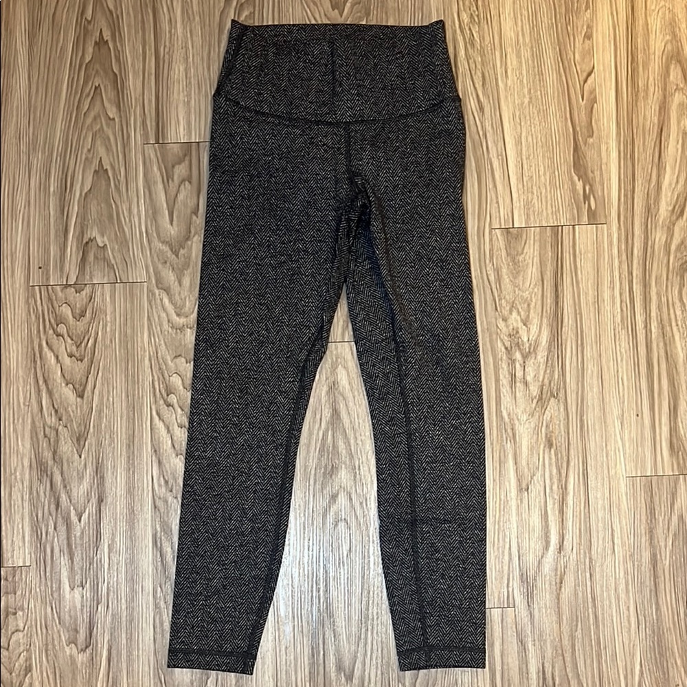 Lululemon Black/gray Leggings